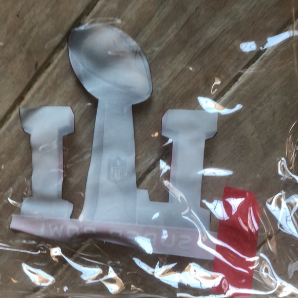 Authentic Super bowl LI plastic tote stadium tote - Picture 6 of 7